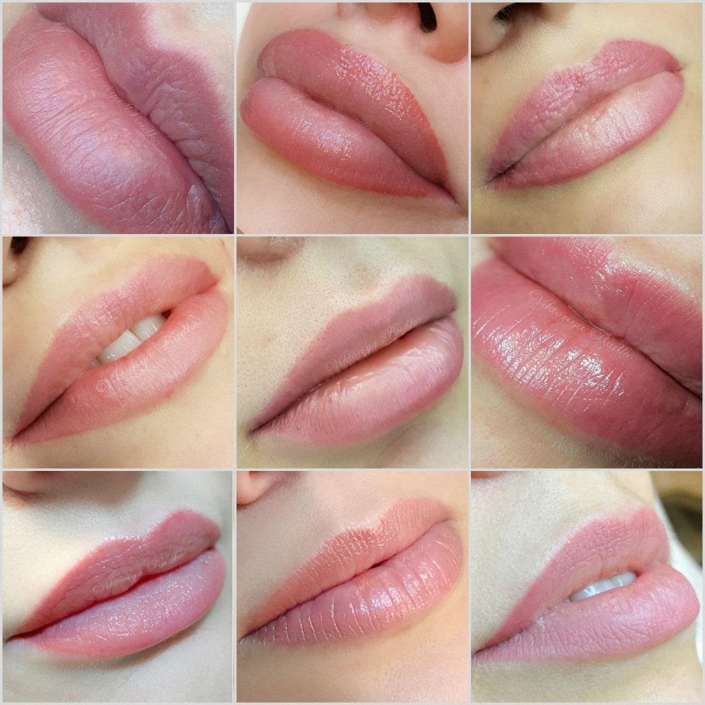 Lips permanent makeup for masters